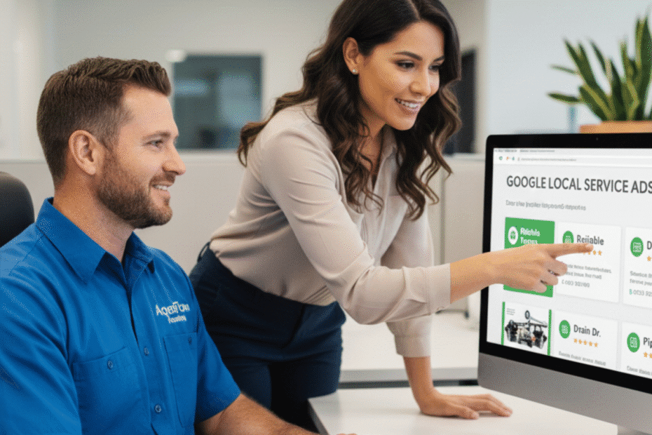 google local service ads for plumbers